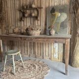 Old work table, console