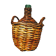 Demijohn dressed in wicker