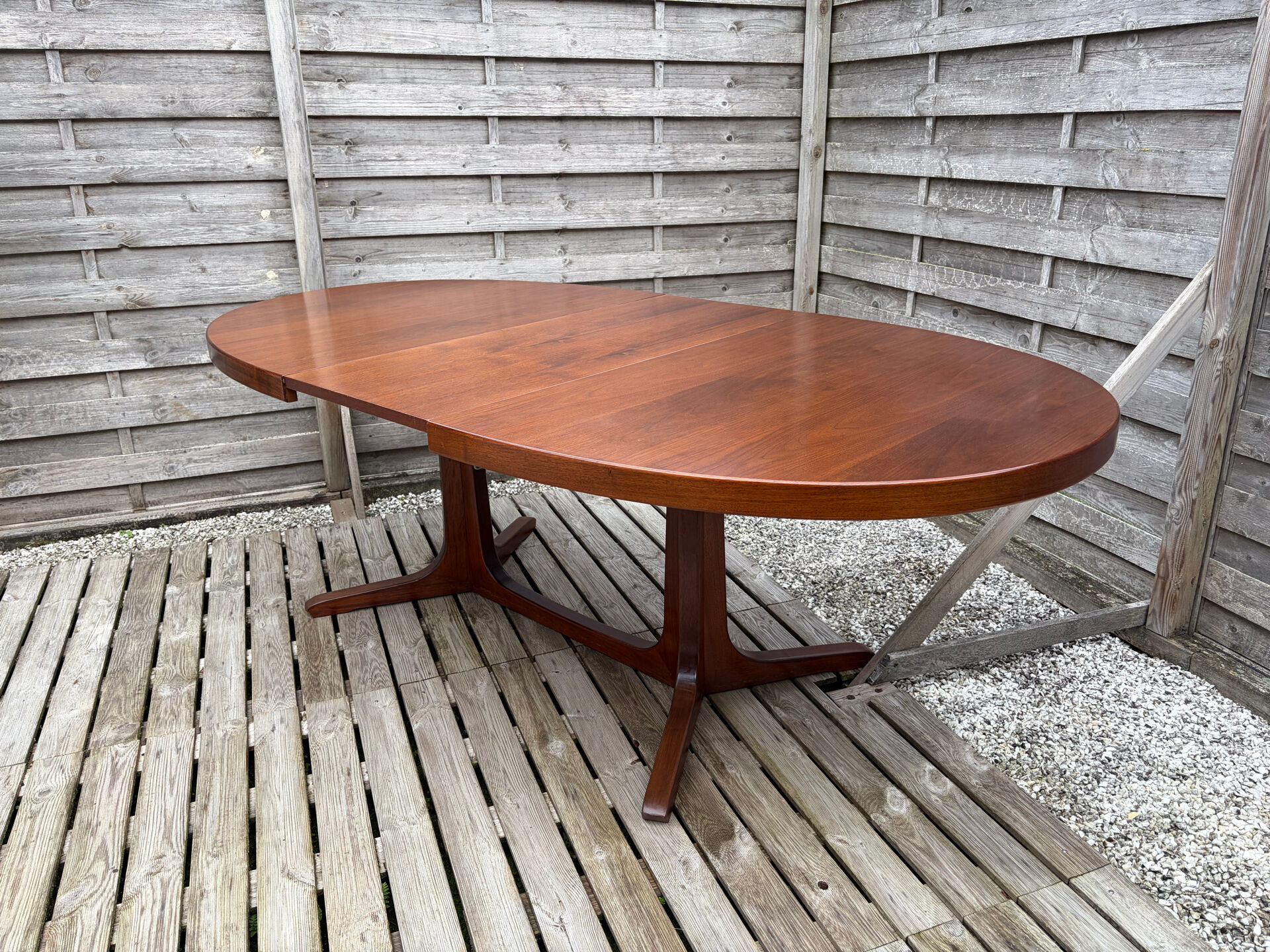 Oval table Baumann, extendable 256cm