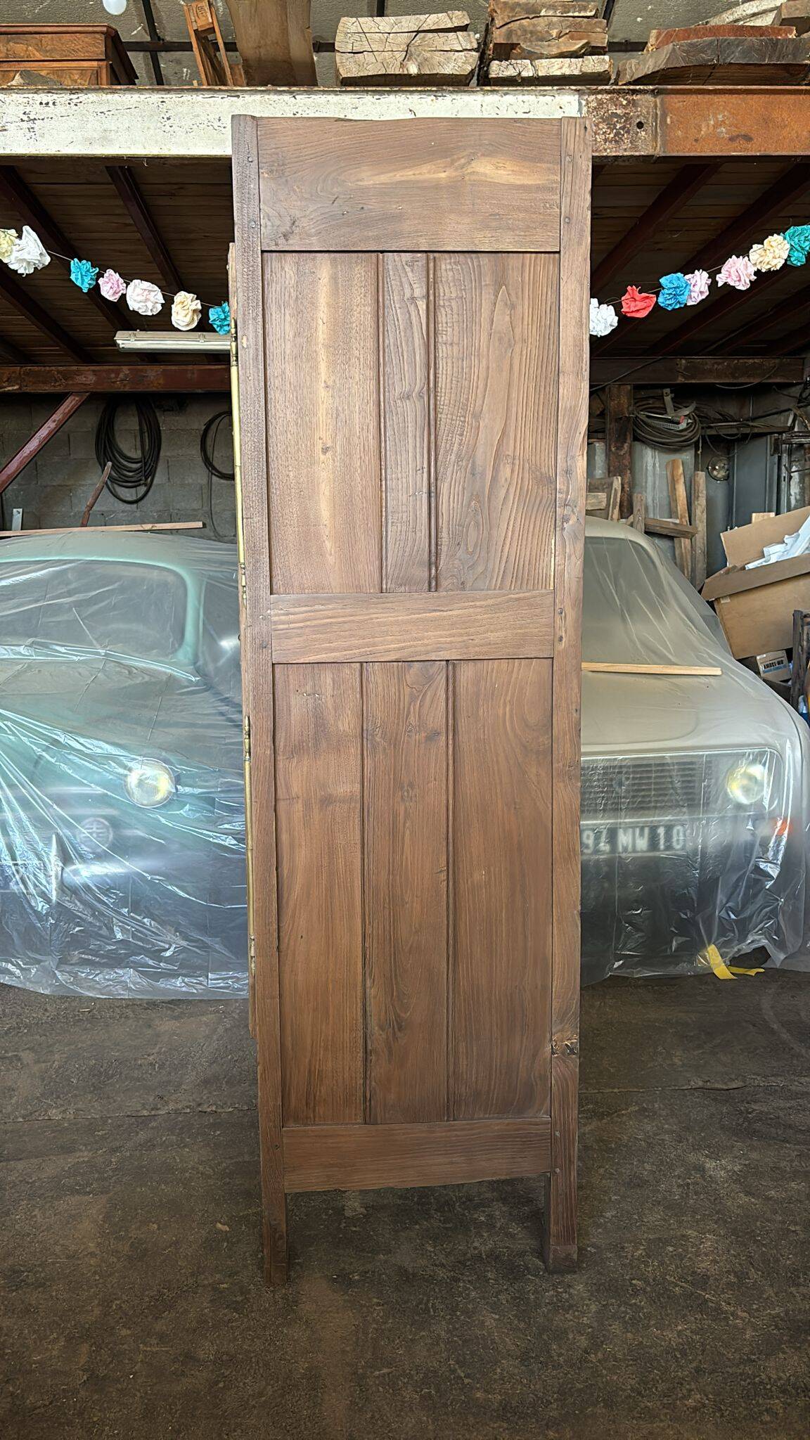 Antique solid wood wardrobe 1899