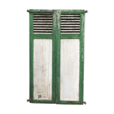Old pair of shutters