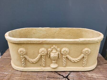 French cast iron jardiniere planter