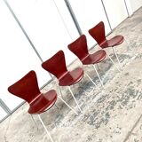 Set of 4 non branded butterfly chairs