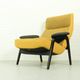 Theo Ruth pour les chaises Artifort Modèle 107 et 137 en Hallingdal Kvadrat.