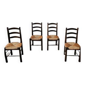 4 chaises Georges Robert