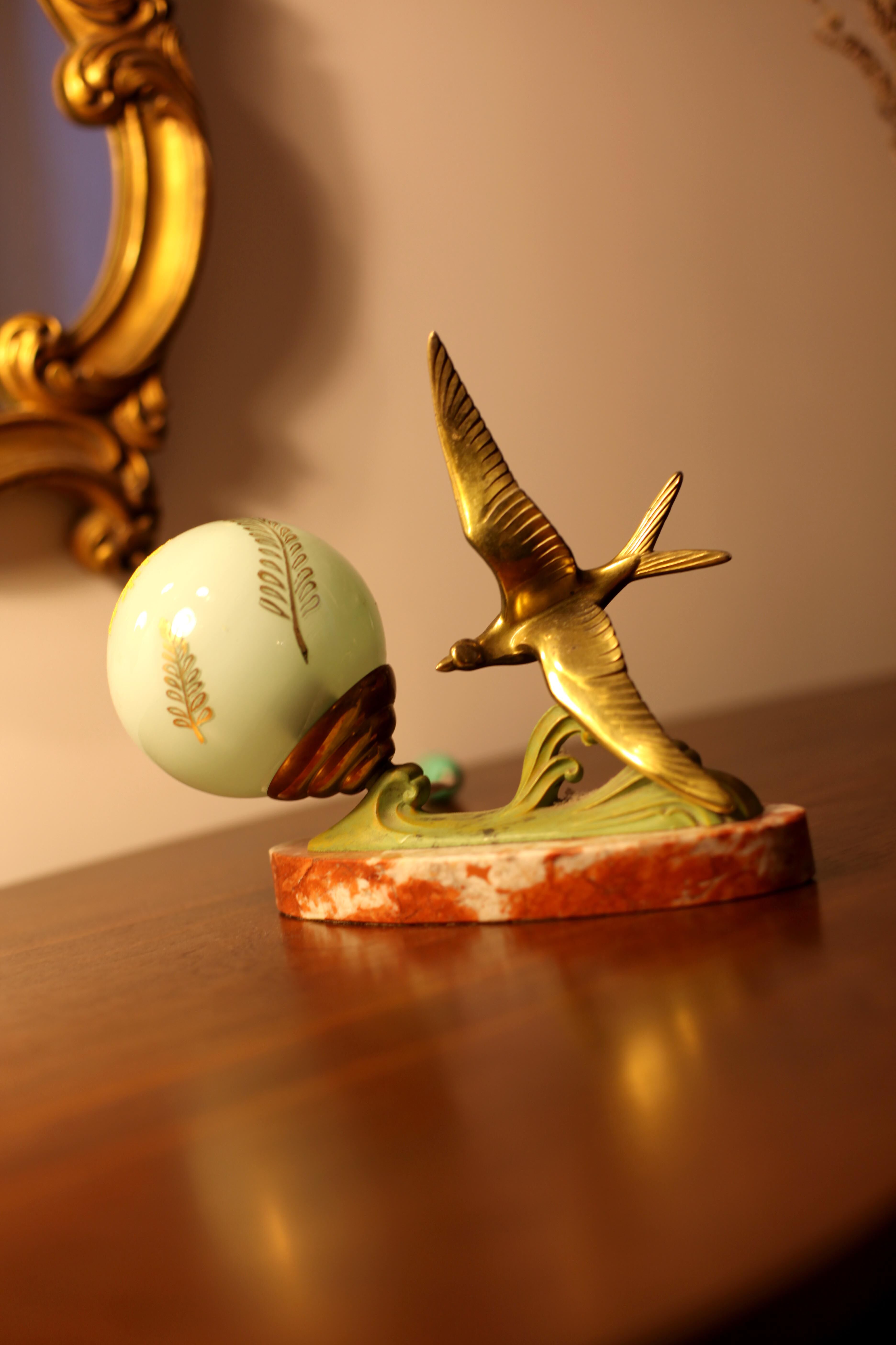 Art-deco lamp year 1950/60