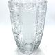 Midcentury Crystal Vase, Poland, 1960s.