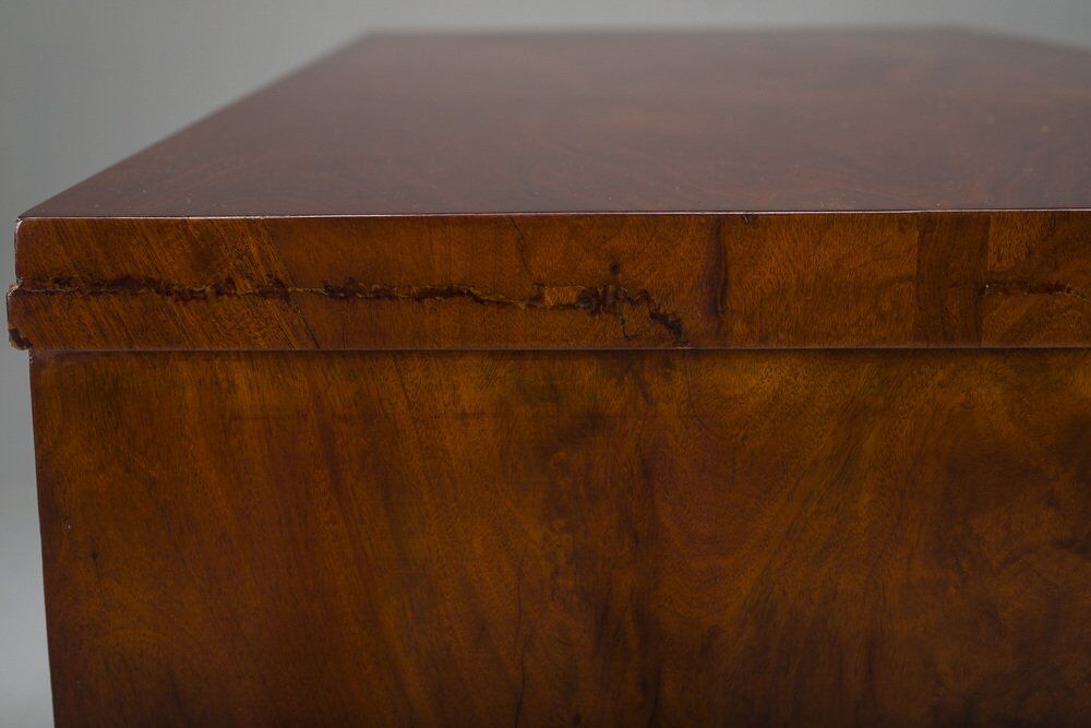 Early 19th century Biedermeier mahogany commodes, 1830s