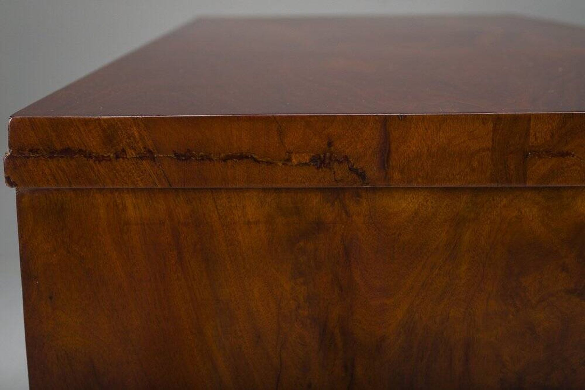 Commodes Biedermeier en acajou du début du XIXe siècle, années 1830