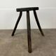 3 primitive stools, folk art