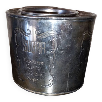 Silver sugar pot