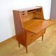 Danish Teak Secretary by Arne Wahl Iversen, Vinde Mobelfabrik Edition 1