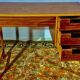 Scandinavian children's desk in teck