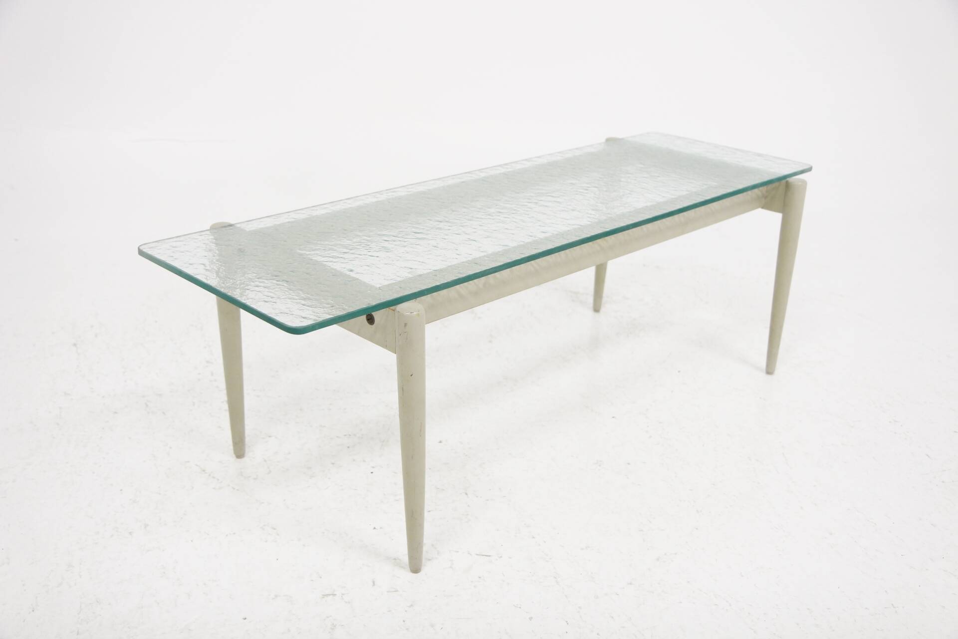 Glass coffee table, Sweden, 1960