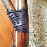 Vintage rattan armchair