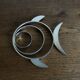 Chrome fish trivet 1970 space age