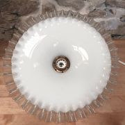 Suspension in white opal