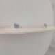Vintage 1970s wall shelf unit