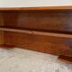 Geometric Wall Shelf Solid Oak Vintage