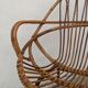 Fauteuil en rotin pietement métal modèle adulte