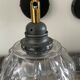 Paire d’appliques murales globe boule vintage