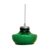 Vintage green glass suspension