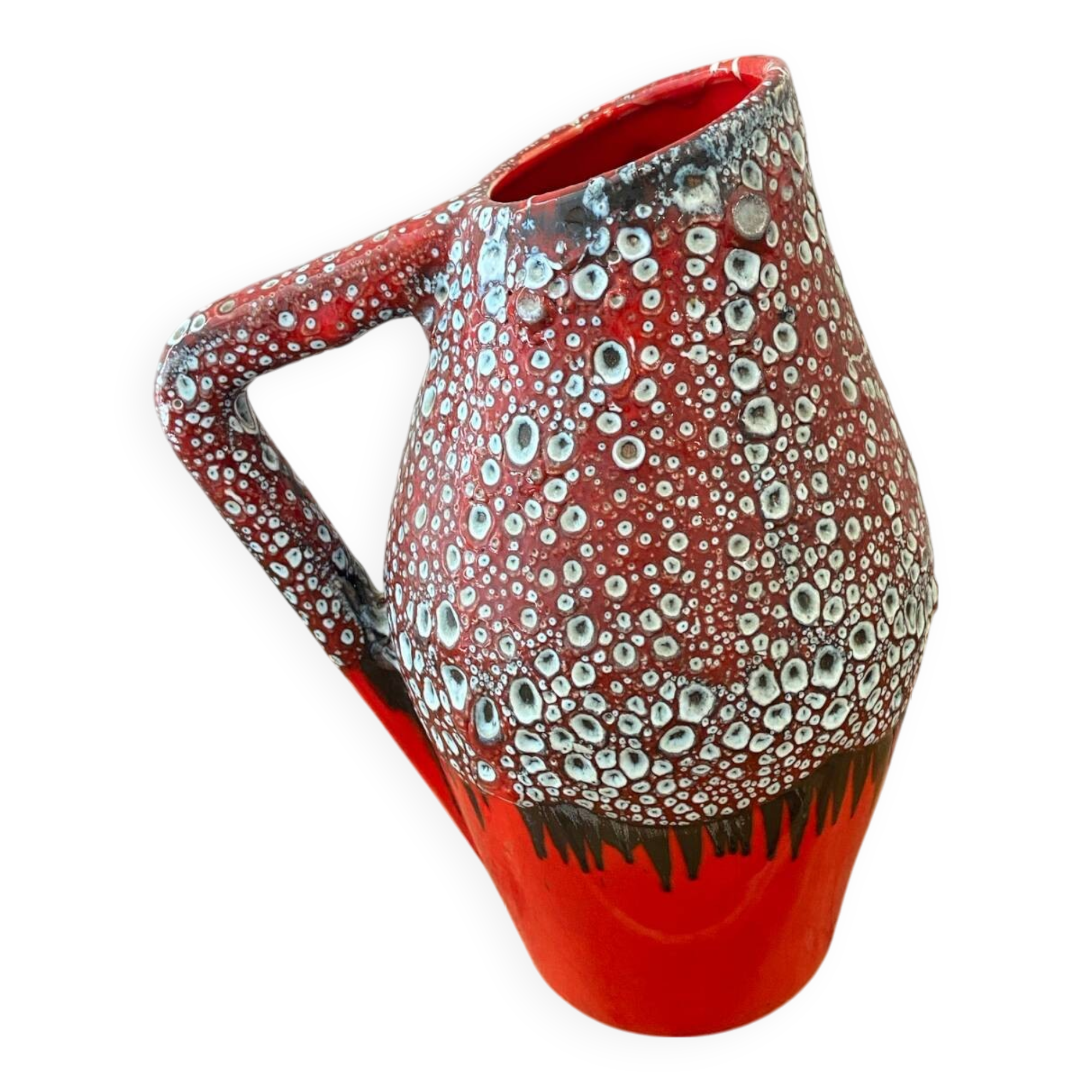Fat Lava ceramic vase