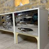 Commode et chevets Raymond Loewy DF2000