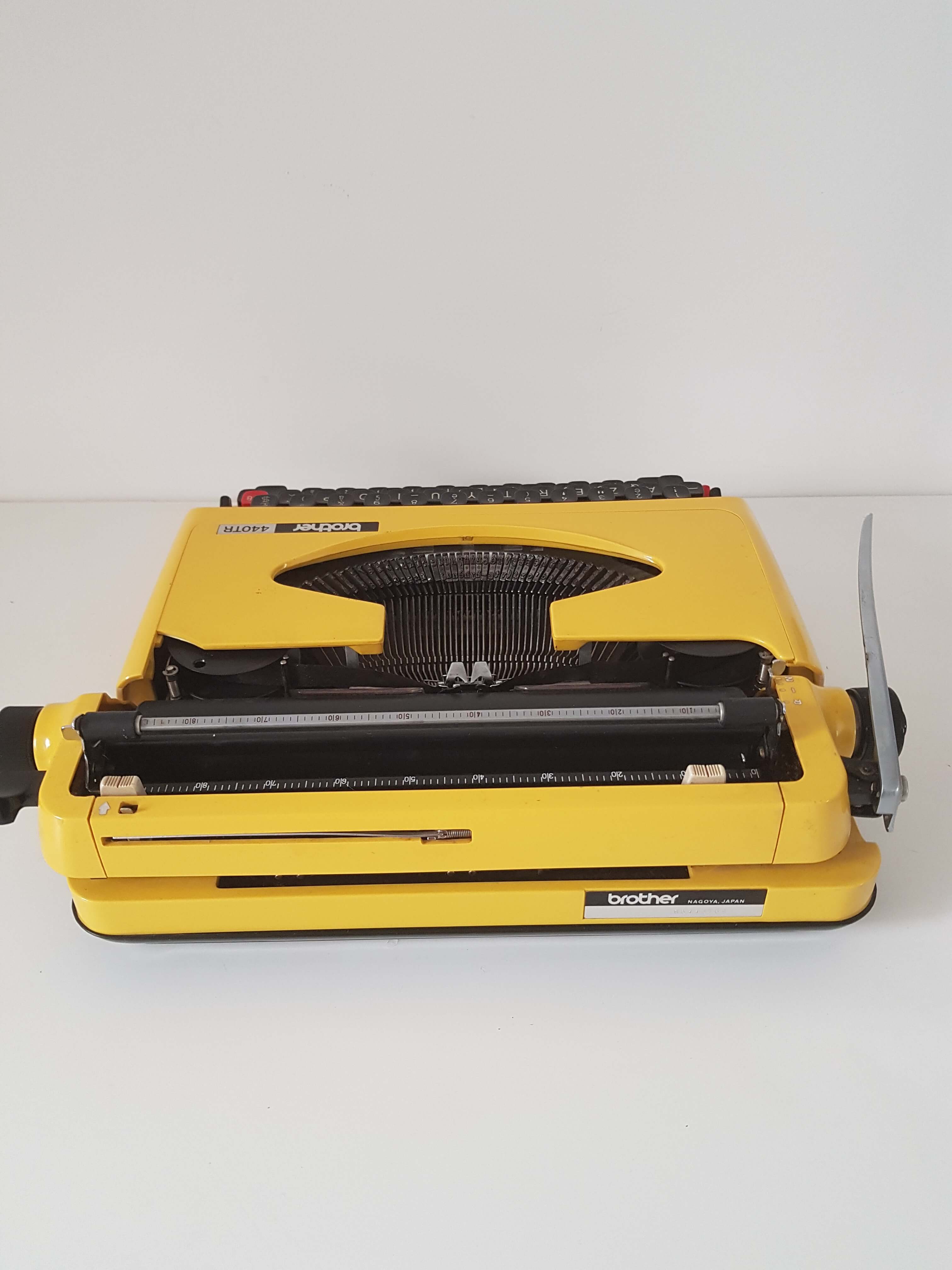 Brother Yellow Typewriter
