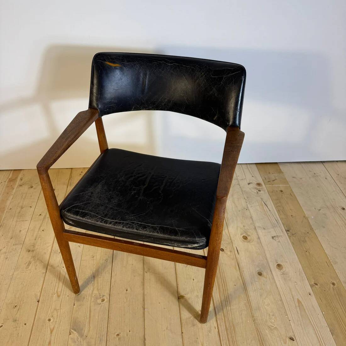 Office chair with armrests by Erik Kirkegaard – Denmark, 1960