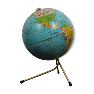 Tripod earth globe