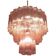 Lustre tronchi en verre de Murano