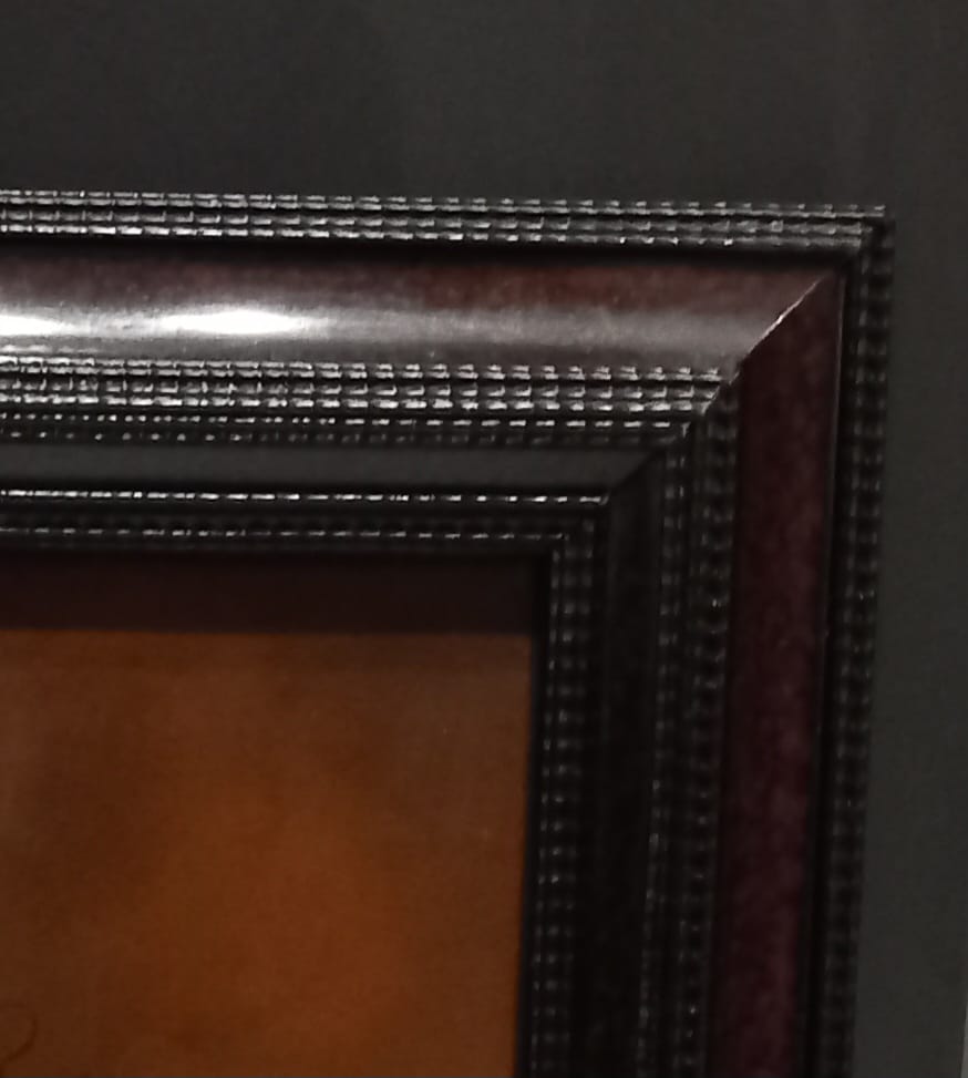 Still life oil on panel signed