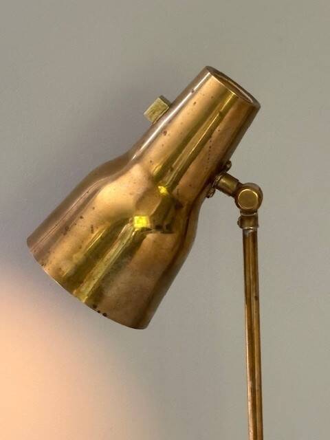Falkensbergs Belysning brass floor lamp - Sweden 50s/60s