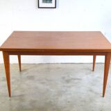 Large vintage Danish extendable table