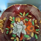 Plat Hubert Bequet decor floral