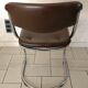 Set of 4 chrome tubular chairs design 1970