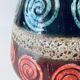 Pichet décor spirale années 50