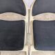 Set of 4 Vintage Aeon Mondial Stackable Chair / Dutch Postmodern Dining Cha