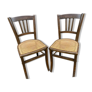 Paire de chaises bistrot - 1930
