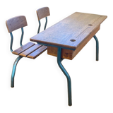 Double school desk