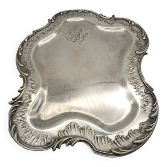 Cardeilhac silver metal tray 1900.