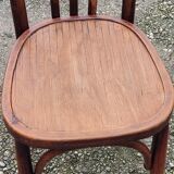 Set of 6 old bistro chairs Baumann and others