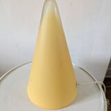 Lampe Teepee vintage en verre