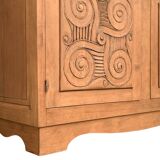 Vintage cabinet 1950 solid oak