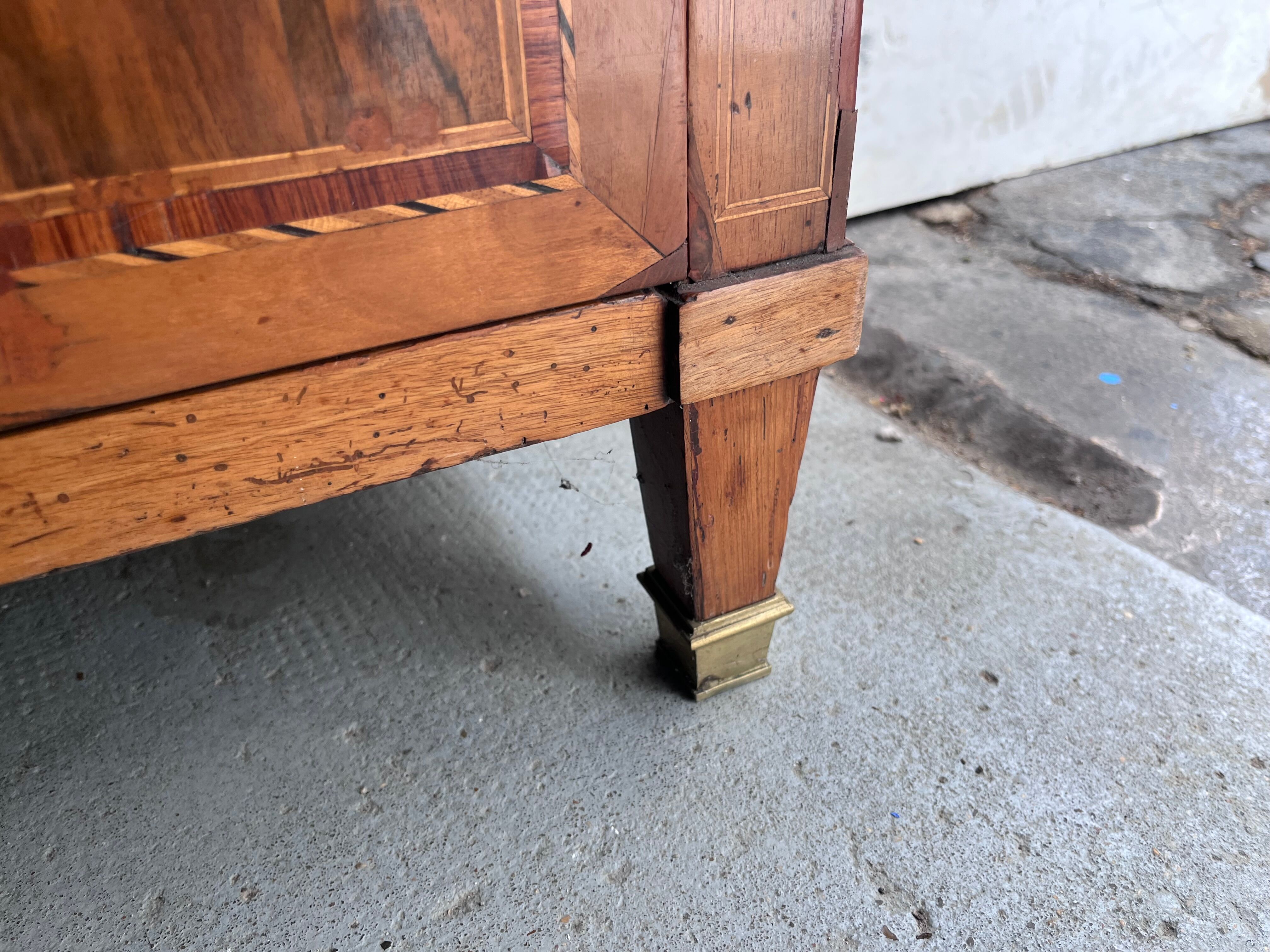 Art Deco secretary in wood and marquetry – 1930s