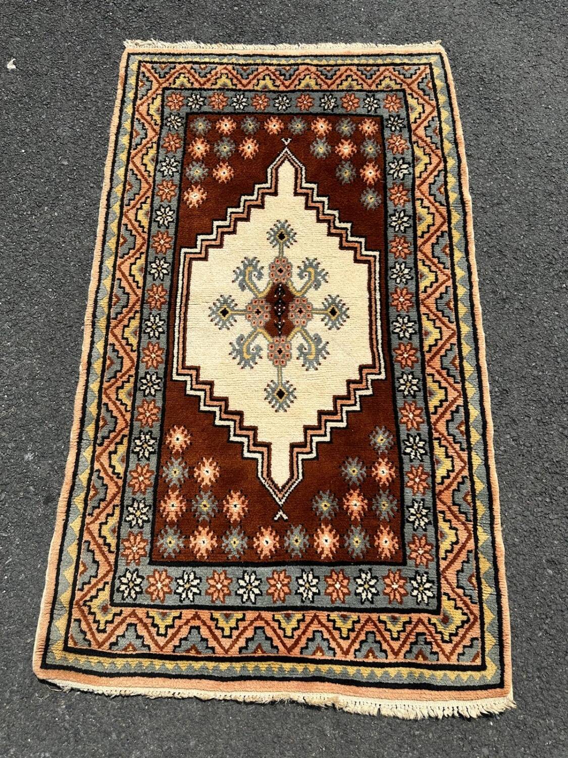 Handmade Tunisian rug
