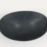 Black cast iron bowl from the mid-century or ashtray, Austria, 1950s.