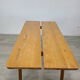 Table "grain de café" vintage années 60