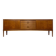 1960s Vintage Large Danish Teak Sideboard by H.W. Klein for Bramin